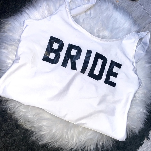 Other - Bride one piece swimsuit